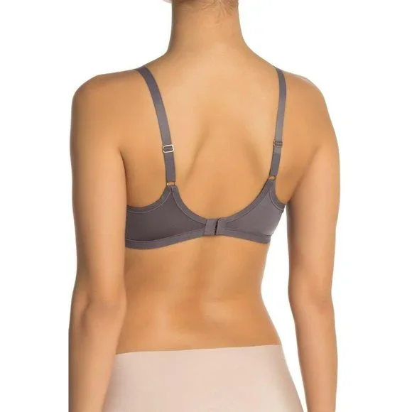 NATORI Refined Full Underwire T-Shirt Bra Gray #7313219 36DD NEW - Picture 3 of 8